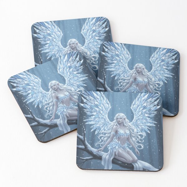 Item preview, Winter Crystal Fairy – Frozen Fantasy designed and sold by HeyHas.