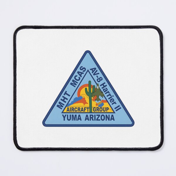 Item preview, MCAS Yuma Arizona AV-8 Harrier II Aircraft Group Emblem designed and sold by CharlieDesings.