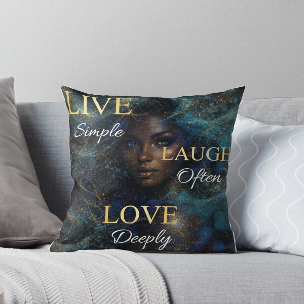 Item preview, Live Simple Laugh Often Love Deeply designed and sold by Chelle's Custom Crafts.