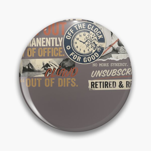 Item preview, Corporate Dropout: Retired & Reclaimed Anti-Work Graphic designed and sold by FarDesign.