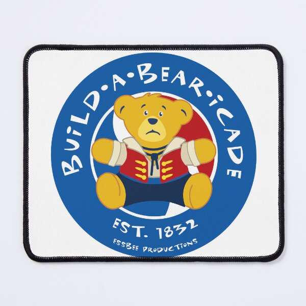 Item preview, Build-A-Bear-icade - Les Misérables Mashup (Blue) designed and sold by EssbeePrdctns.