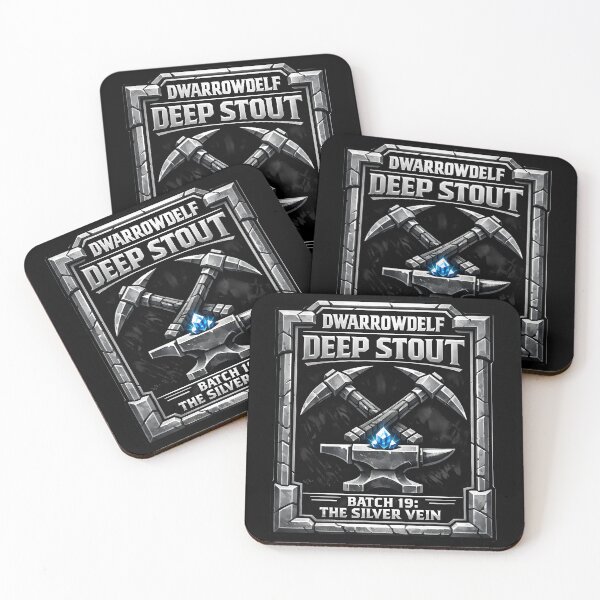 Item preview, Dwarrowdelf Deep Stout Silver Vein designed and sold by agearb.