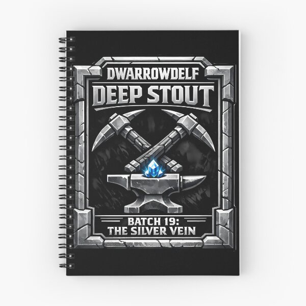 Item preview, Dwarrowdelf Deep Stout Silver Vein designed and sold by agearb.