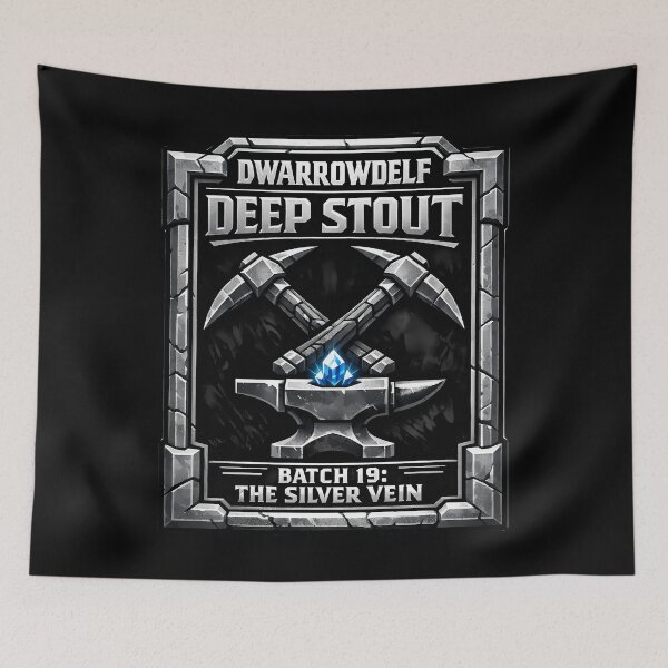 Item preview, Dwarrowdelf Deep Stout Silver Vein designed and sold by agearb.