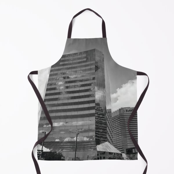 Item preview, Jacksonville Skyline Illusion in Black and White designed and sold by Kay Brewer.