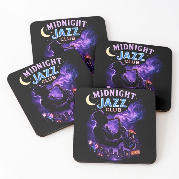Item preview, Midnight Jazz Club - Night City Music Vibe designed and sold by SidTastic .