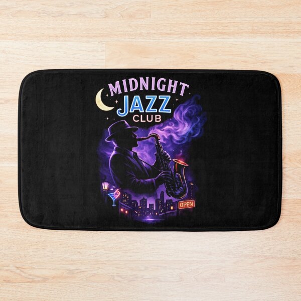 Item preview, Midnight Jazz Club - Night City Music Vibe designed and sold by SidTastic .