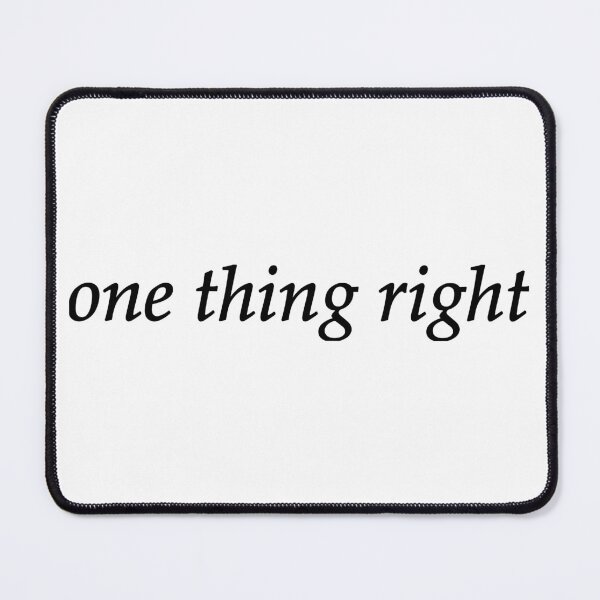 Item preview, One Thing Right designed and sold by cdanziger.