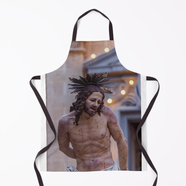 Item preview, Statue of Jesus Christ With Crown of Thorns During Holy Week Religious Procession designed and sold by Nmallia.
