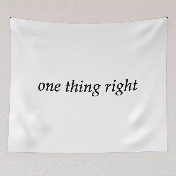 Item preview, One Thing Right designed and sold by cdanziger.