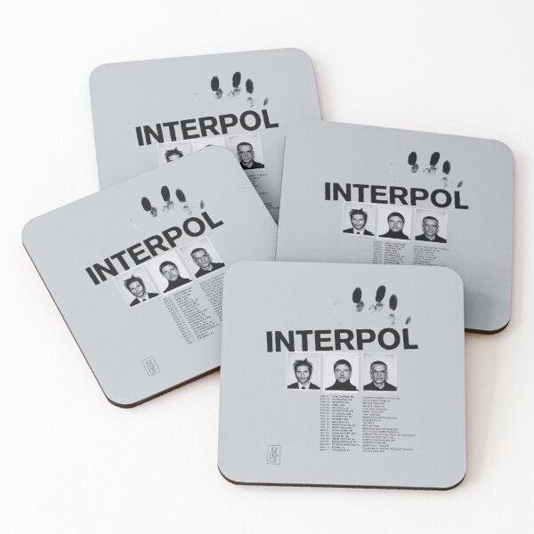 Item preview, Interpol tour fan art designed and sold by Etaipal.