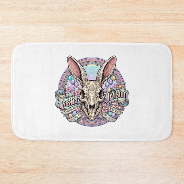 Item preview, Easter Division Streetwear Shirt – Bunny Skull with Ribbons and Spring Vibes designed and sold by relso.