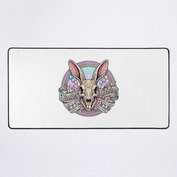 Item preview, Easter Division Streetwear Shirt – Bunny Skull with Ribbons and Spring Vibes designed and sold by relso.
