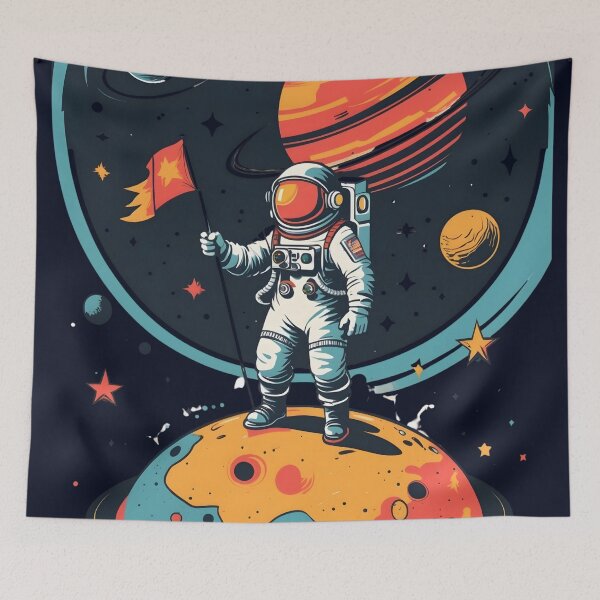 Item preview, Cosmic Explorer 01 (Retro Style) designed and sold by NK-Studios .