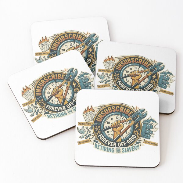 Item preview, Unsubscribe: Forever Off-Grid & Reclaiming Time designed and sold by FarDesign.