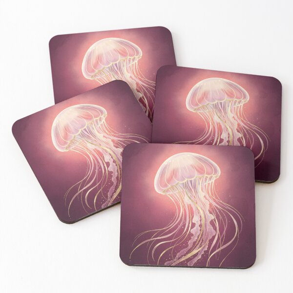 Item preview, Sparkling Jellyfish – Marine Beauty designed and sold by HeyHas.