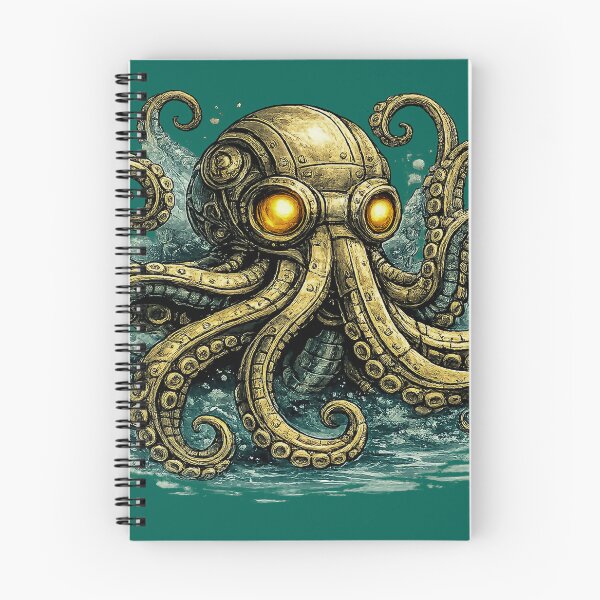Item preview, Cyber Octopus Depths designed and sold by Lunatik Cat.