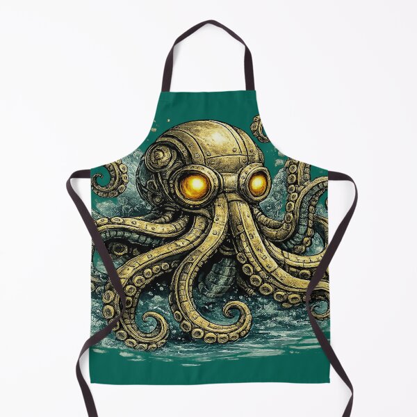 Item preview, Cyber Octopus Depths designed and sold by Lunatik Cat.