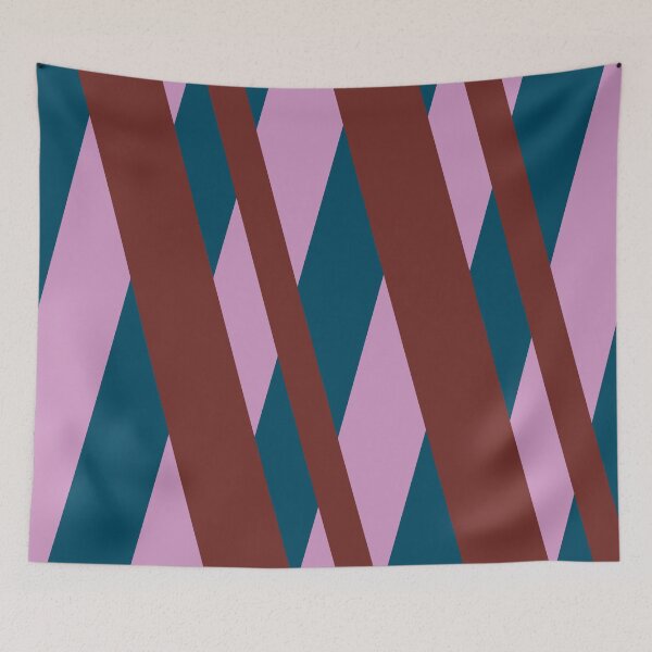 Item preview, Midnight, Wine and Love - Diagonal Strata designed and sold by BOLET design.