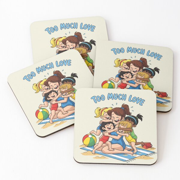 Item preview, Wrapped in Love – Mom and Daughters at the Beach designed and sold by Sea Gem.