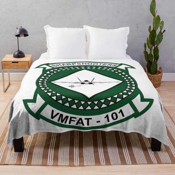 Item preview, VMFAT-101 Sharpshooters Marine Fighter Attack Training Squadron Emblem designed and sold by CharlieDesings.