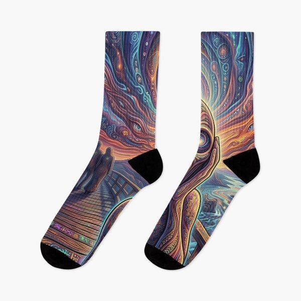 Item preview, The Scream - Trippy Classic Art Remix designed and sold by Lucid Dream Pixel.