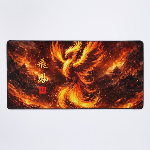 Item preview, Rising Fire Phoenix – Eternal Flame Rebirth designed and sold by Fei Long Design Hub.