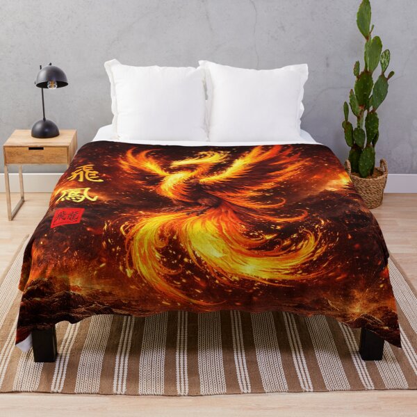 Item preview, Rising Fire Phoenix – Eternal Flame Rebirth designed and sold by Fei Long Design Hub.