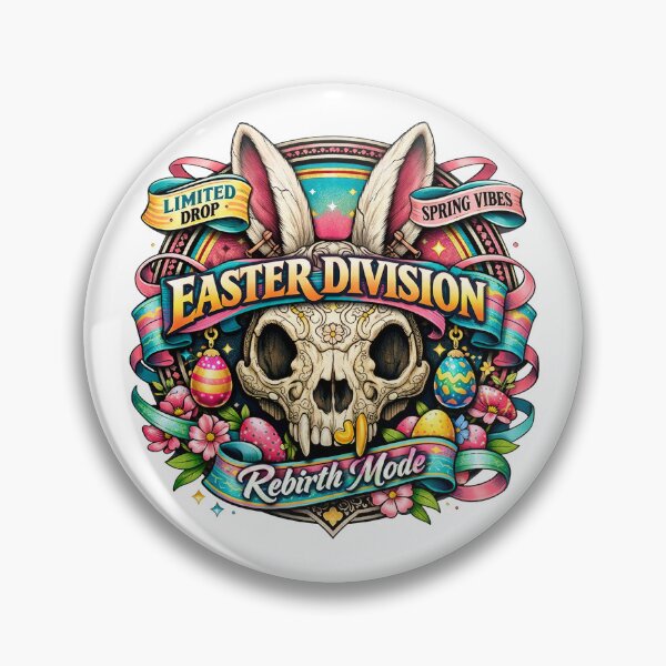 Item preview, Easter Division Rabbit Skull Shirt – Streetwear Bunny Skull Graphic Tee with Gold Tooth designed and sold by relso.