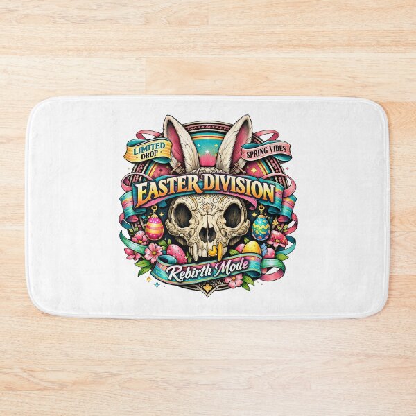 Item preview, Easter Division Rabbit Skull Shirt – Streetwear Bunny Skull Graphic Tee with Gold Tooth designed and sold by relso.