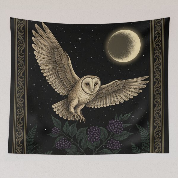 Item preview, Night Owl – Mystic Wisdom designed and sold by HeyHas.