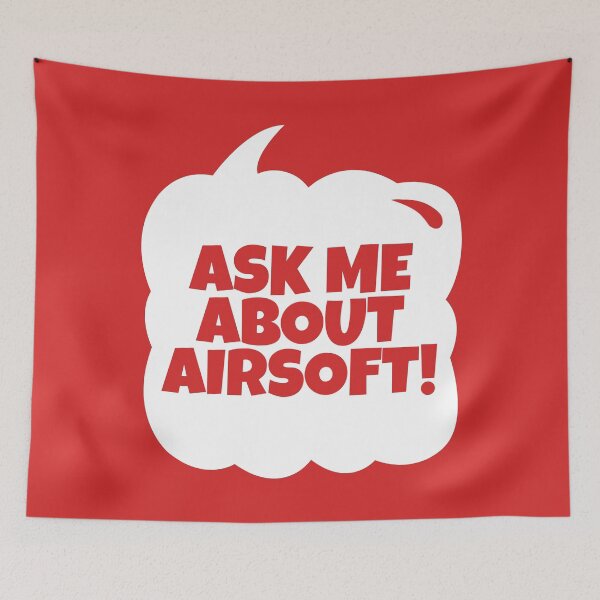 Item preview, Ask Me About Airsoft designed and sold by MaryAller.