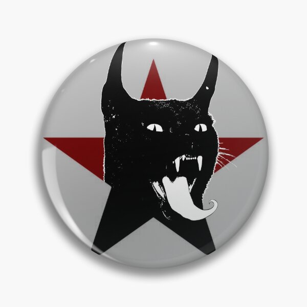 Item preview, Punk Black Cat Design  designed and sold by FarieArt.