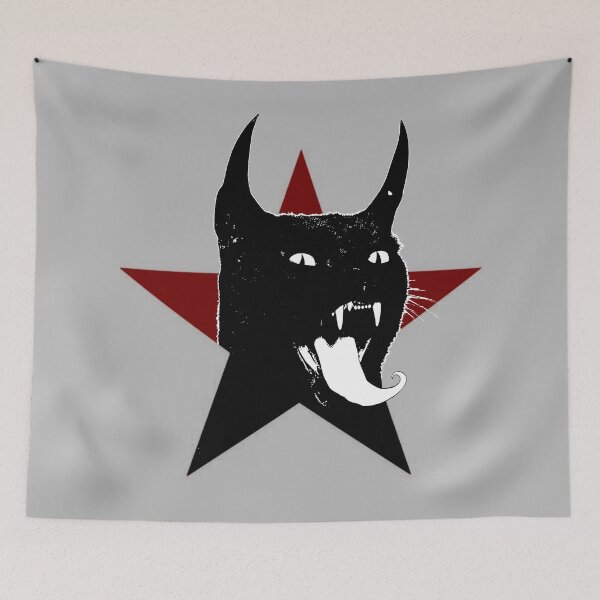 Item preview, Punk Black Cat Design  designed and sold by FarieArt.
