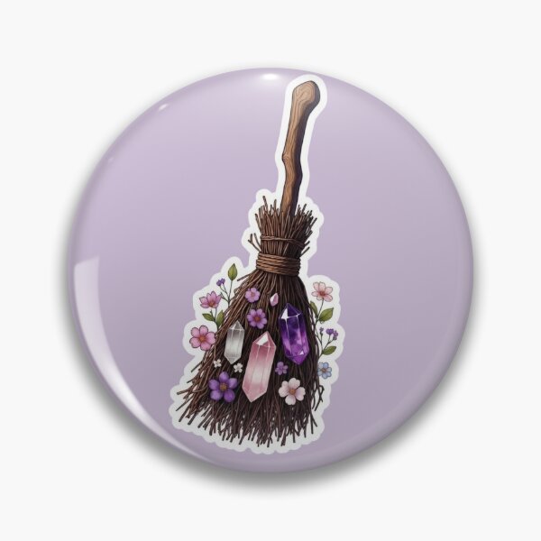 Item preview, Amethyst Broom designed and sold by dreamywitch.