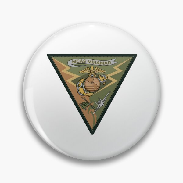 Item preview, MCAS Miramar Marine Corps Air Station Triangle Emblem designed and sold by CharlieDesings.