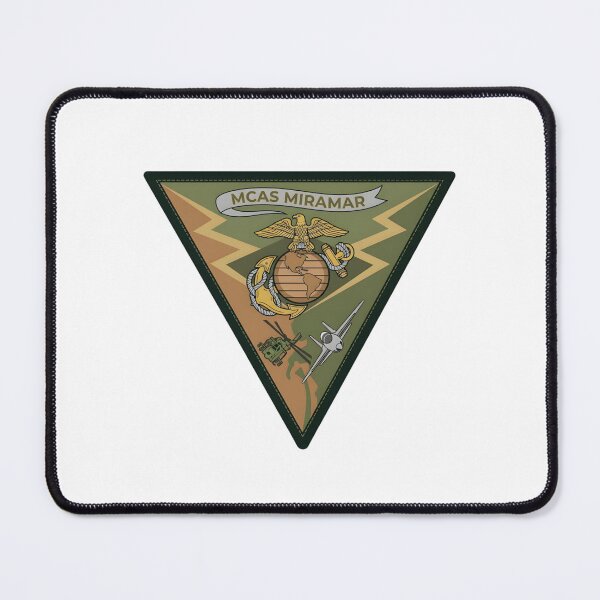 Item preview, MCAS Miramar Marine Corps Air Station Triangle Emblem designed and sold by CharlieDesings.