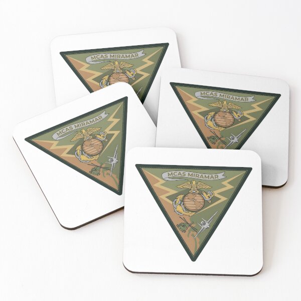 Item preview, MCAS Miramar Marine Corps Air Station Triangle Emblem designed and sold by CharlieDesings.