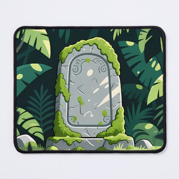 Item preview, Moss-Covered Stone Tablet designed and sold by David c.p JACQUEMET.