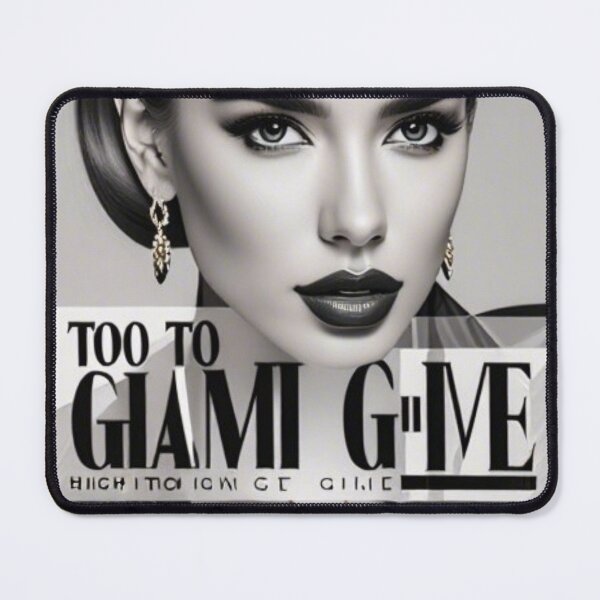Item preview, Too Glam To Give A Damn designed and sold by BelleVibeStudio_.
