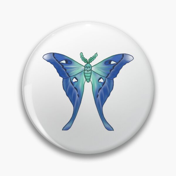 Item preview, Sea Foam Hercules Moth designed and sold by smoldinonugget.