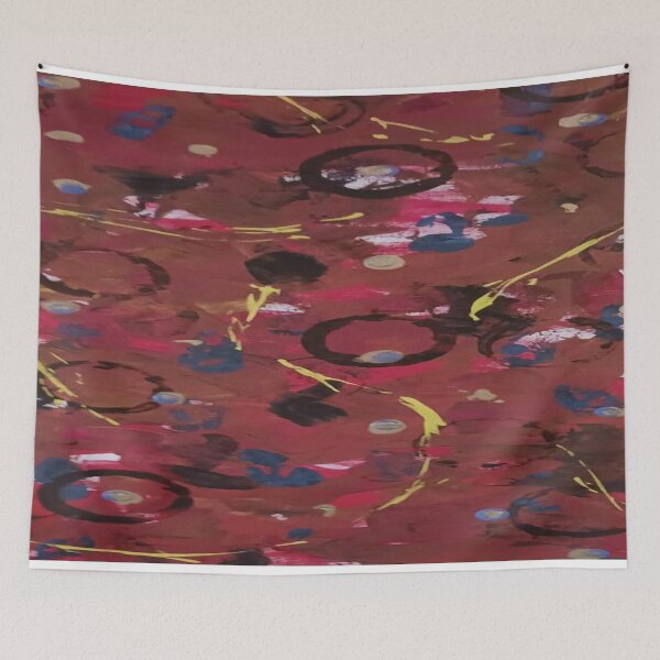 Item preview, Bold Abstract Art in Red, Yellow, and Blue Accents designed and sold by swilliamson0622.