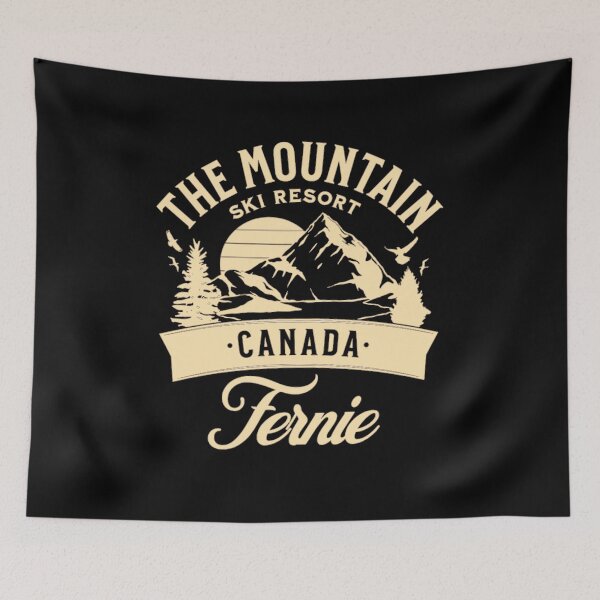 Item preview, Ski Resort Fernie  designed and sold by TheEndDesign.