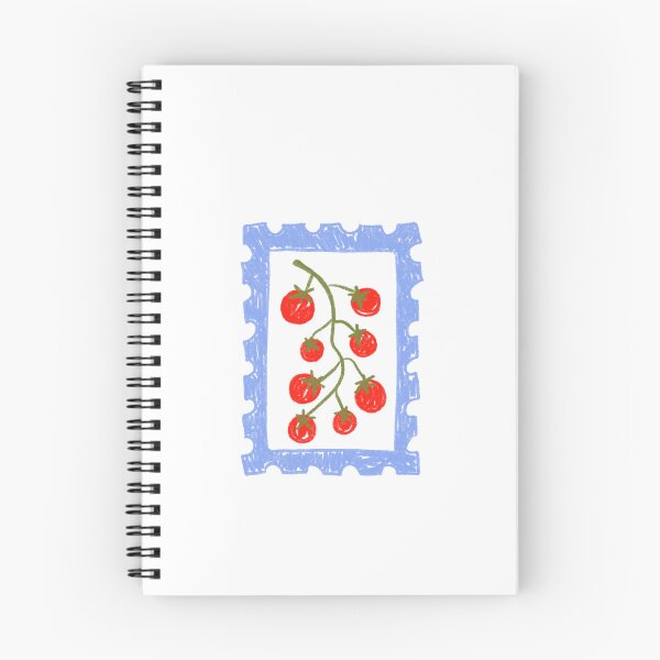 Item preview, tomato stamp designed and sold by KitschByKate.