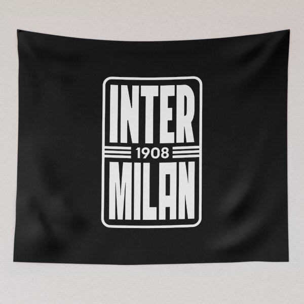 Item preview, Inter Milan 1908 Minimal Typography sticker - white designed and sold by Musabinho.