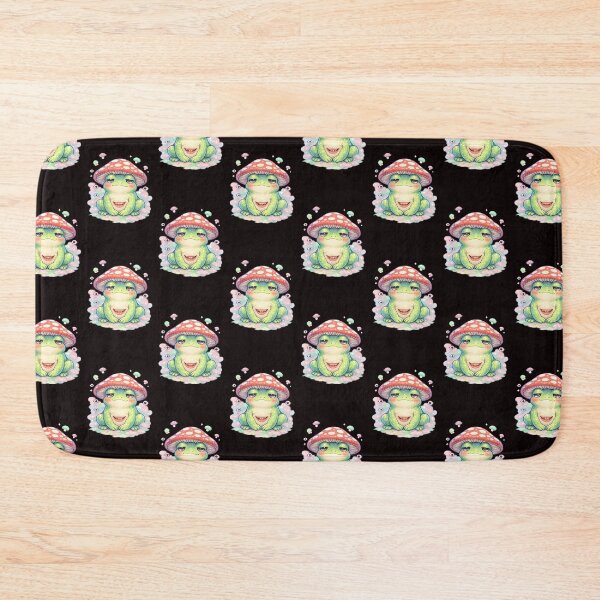 Item preview, Mushroom‑Hat Frog – Cute Dreamcore Surreal Pet designed and sold by Rawecz Studio.