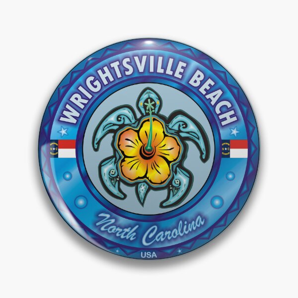 Item preview, Wrightsville Beach NC North Carolina sea turtle hibiscus designed and sold by studioss76.