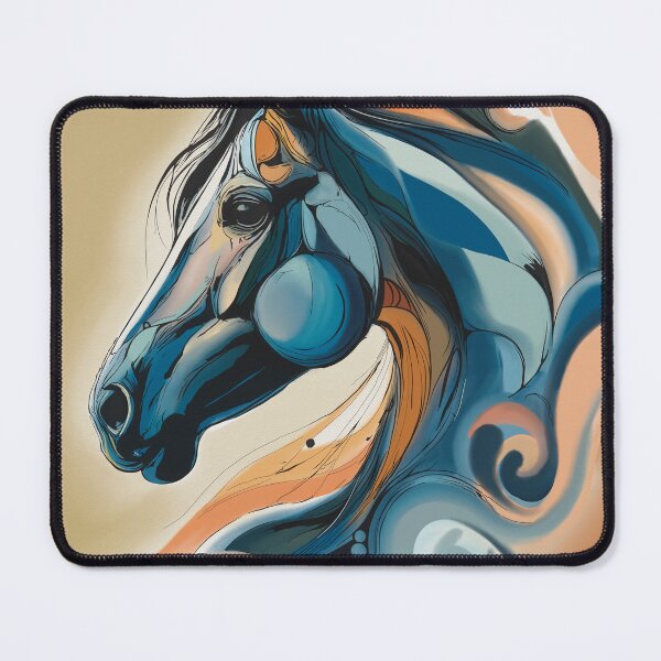 Item preview, Art Nouveau Flow – Horse Head Illustration – Stylised Equine Design designed and sold by Scribbles on the Farm.