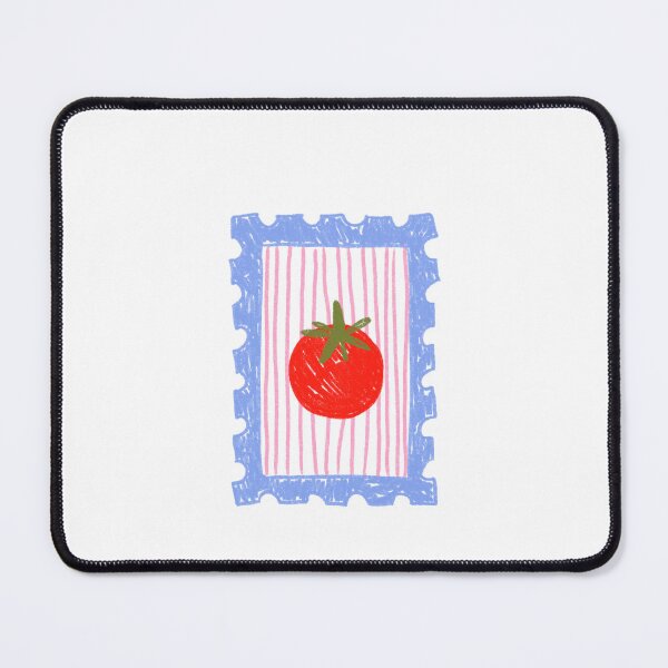 Item preview, tomato stamp designed and sold by KitschByKate.