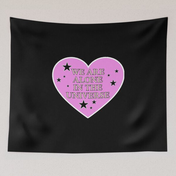 Item preview, We Are Alone In The Universe  designed and sold by PopBubbleShop.